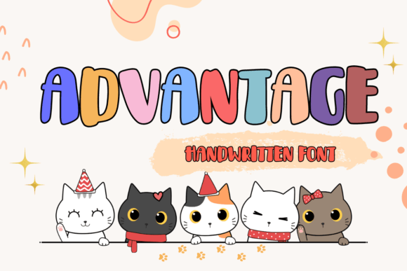 Advantage Handwritten Font for Small Business Branding