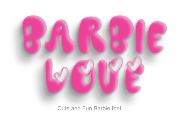 Barbie Love Font for Playful, Eye-Catching Campaigns