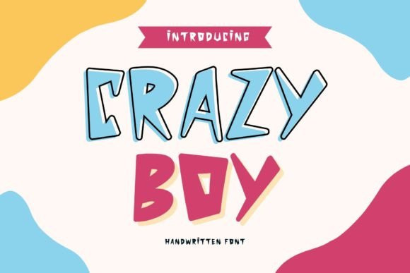 Crazy Boy Display Font for Playful, Authentic Branding