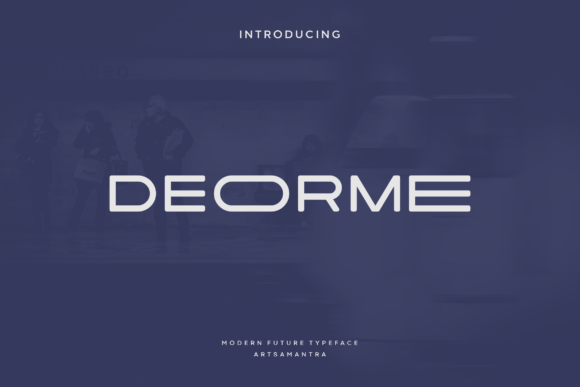 Deorme: A Thoughtful Display Font for Editorial Identity