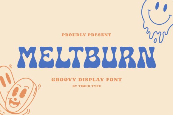 Enhance Your Brand with Meltburn: A Charming Display Font