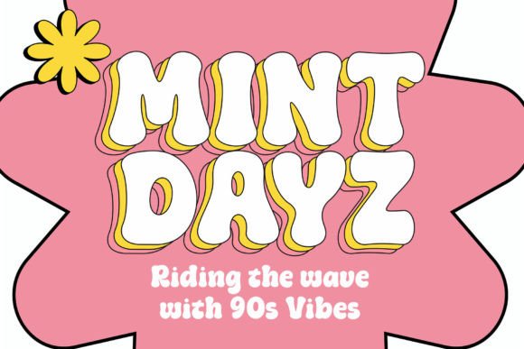 Enhance Your Brand with Mint Dayz: A Retro-Modern Font