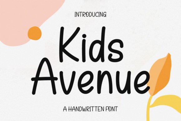 Enhancing Your Editorial Design with Kids Avenue Font