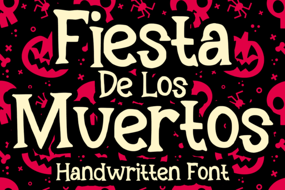 Fiesta De Los Muertos: A Fun and Festive Display Font for Your Brand