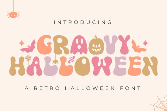 Groovy Halloween Display Font for Spooky Digital Branding