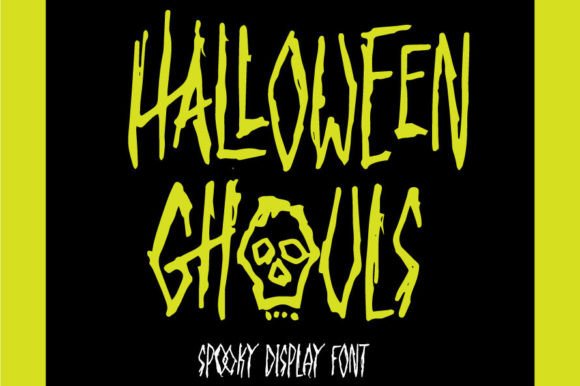 Halloween Ghouls: The Perfect Font for Spooky and Elegant Branding