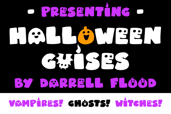 Halloween Guises: A Spooky Font for Creative Web Design