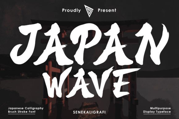 Japan Wave: A Handwritten Display Font with Authentic Japanese Soul