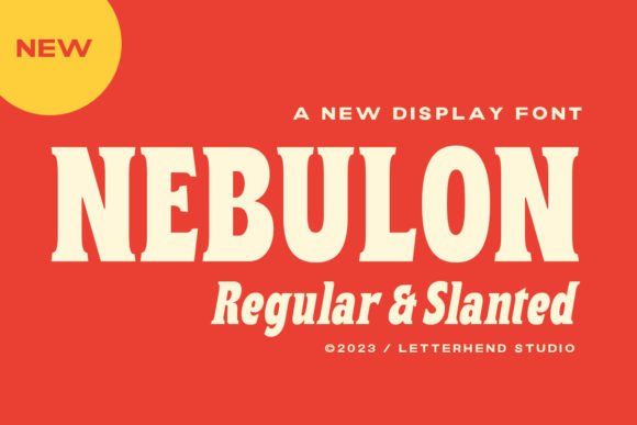 Nebulon Display Font for Bold Brand Identity
