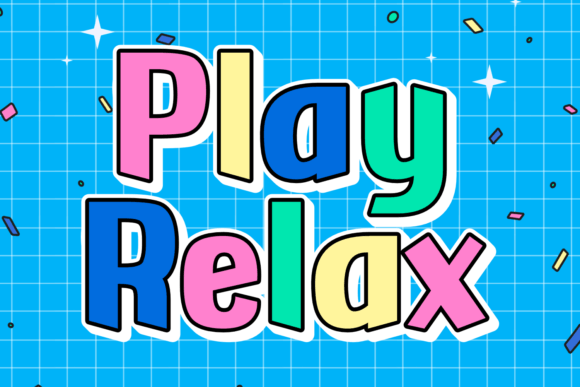 Play Relax Font: Friendly Display Fonts for Small Business Branding