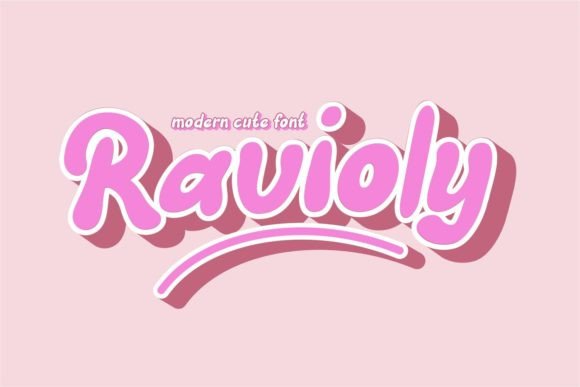 Ravioly: A Versatile Display Font for Creative Branding