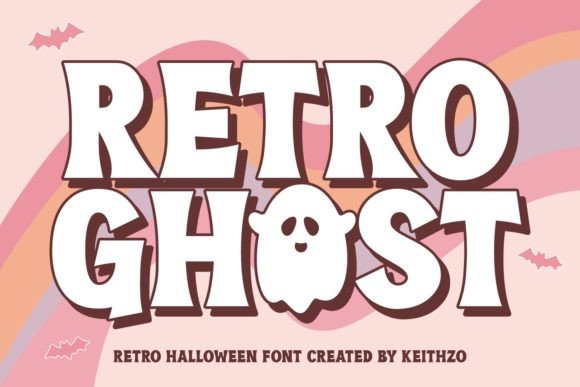 Retro Ghost Font: A Friendly Display Typeface for Warm Editorial Moments