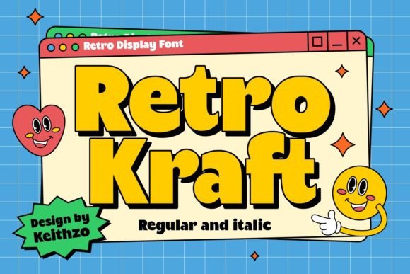 Retro Kraft Font for Vintage Branding That Feels Real