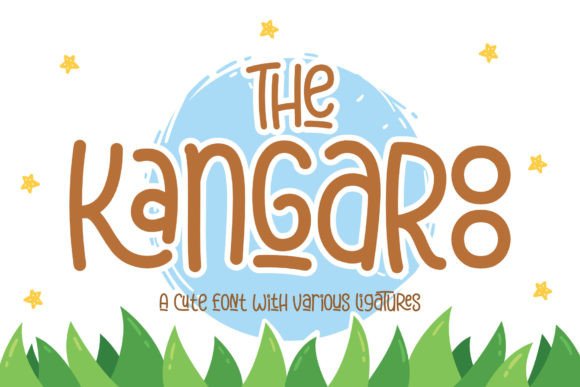 The Kangaroo Display Font for Playful Editorial Design