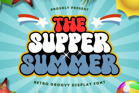 The Supper Summer Display Font for Scroll-Stopping Visuals