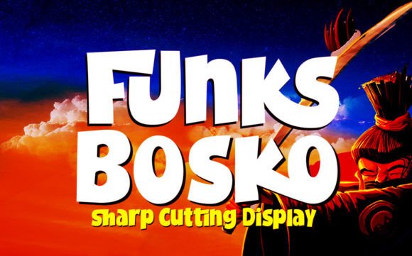 Unleash Creativity with Funks Bosko: A Bold Display Font