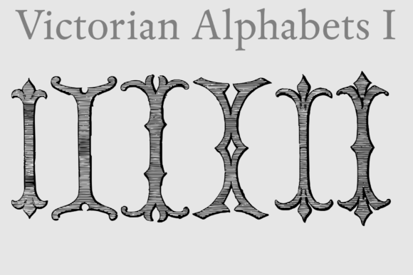 Victorian Alphabets I: A Charming Font for Creative Makers