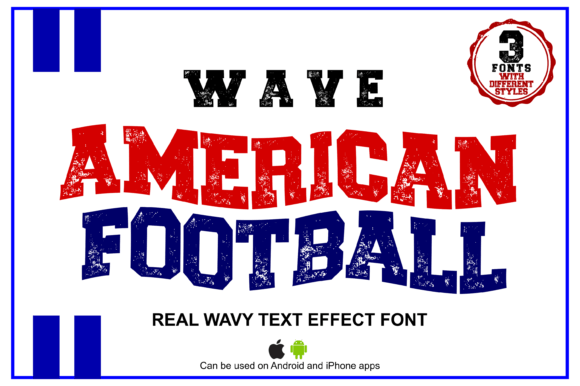 Wave American Football: A Versatile Display Font for Editorial Design
