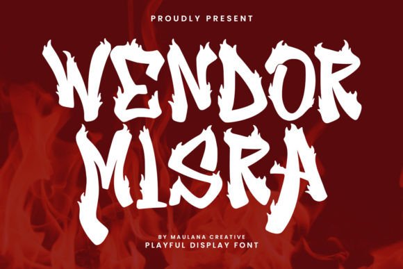 Wendor Misra: Bold Fire Display Font for Scroll-Stopping Campaigns