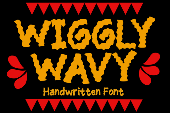 Wiggly Wavy Font: A Whimsical Display Typeface for Digital Branding